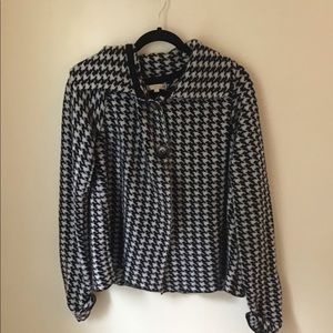 MARY FIRENZE buttoned up collar sweater